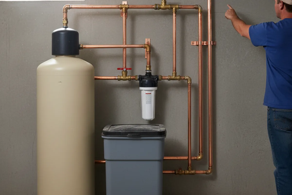 Whole-house water treatment system installed in Goldvein